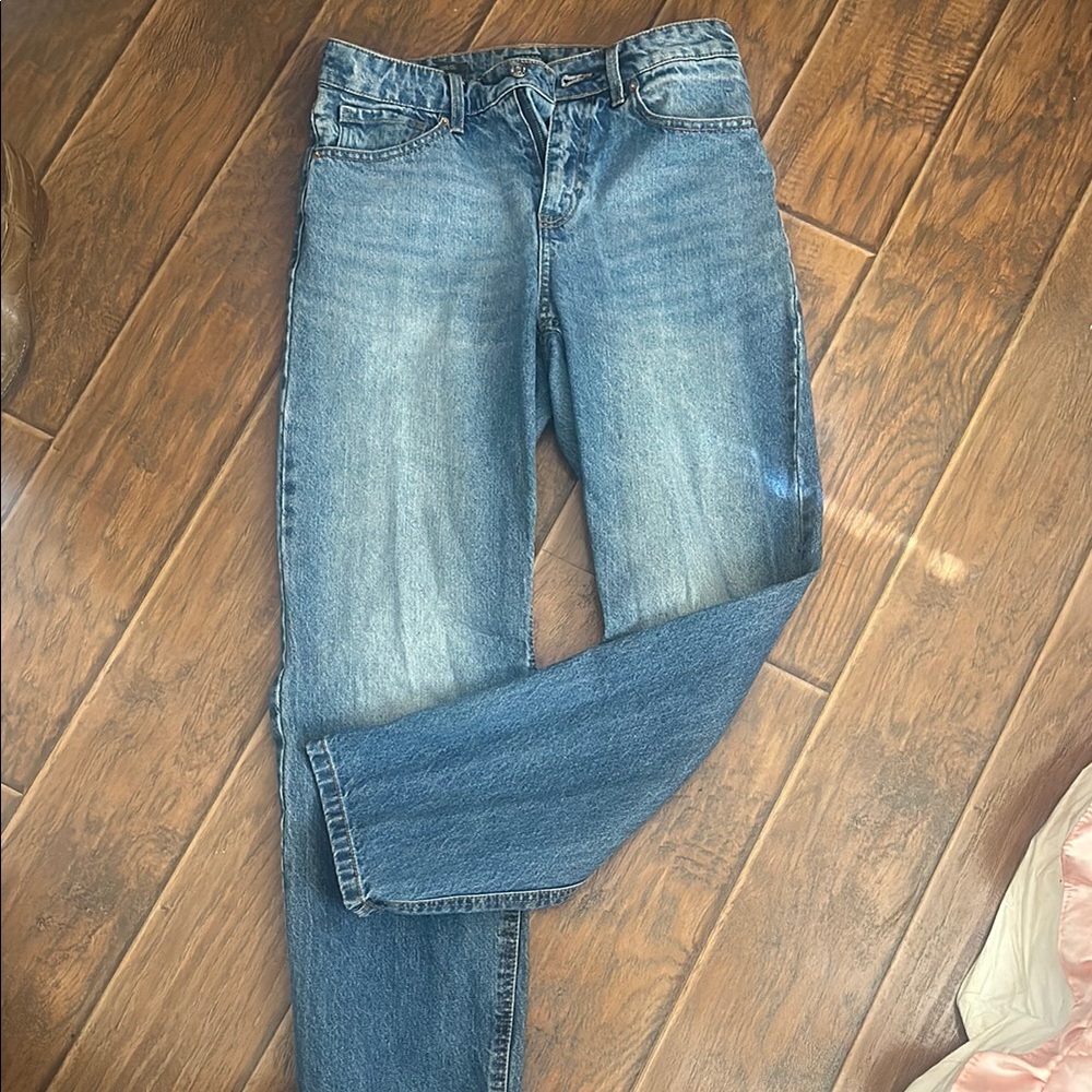 Classic Blue straight leg Denim Jeans